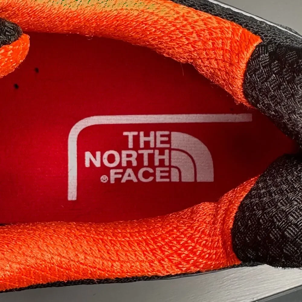 North Face Flash Dry Ultra Equity Orange & Gray Shoes Size 11